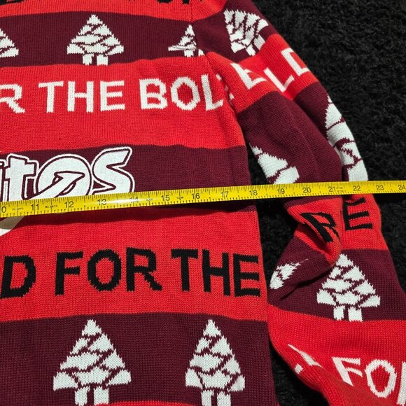 Vintage Doritos Ugly Christmas‎ Sweater Size Large Red “For The Bold” - Picture 7 of 9